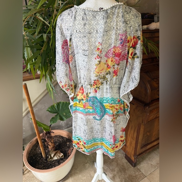 Mushka by Sienna Rose Sublimation Print swimsuit, cover-up large - Picture 9 of 9